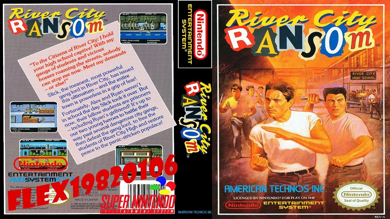River City Ransom - полное прохождение на эмуляторе NES