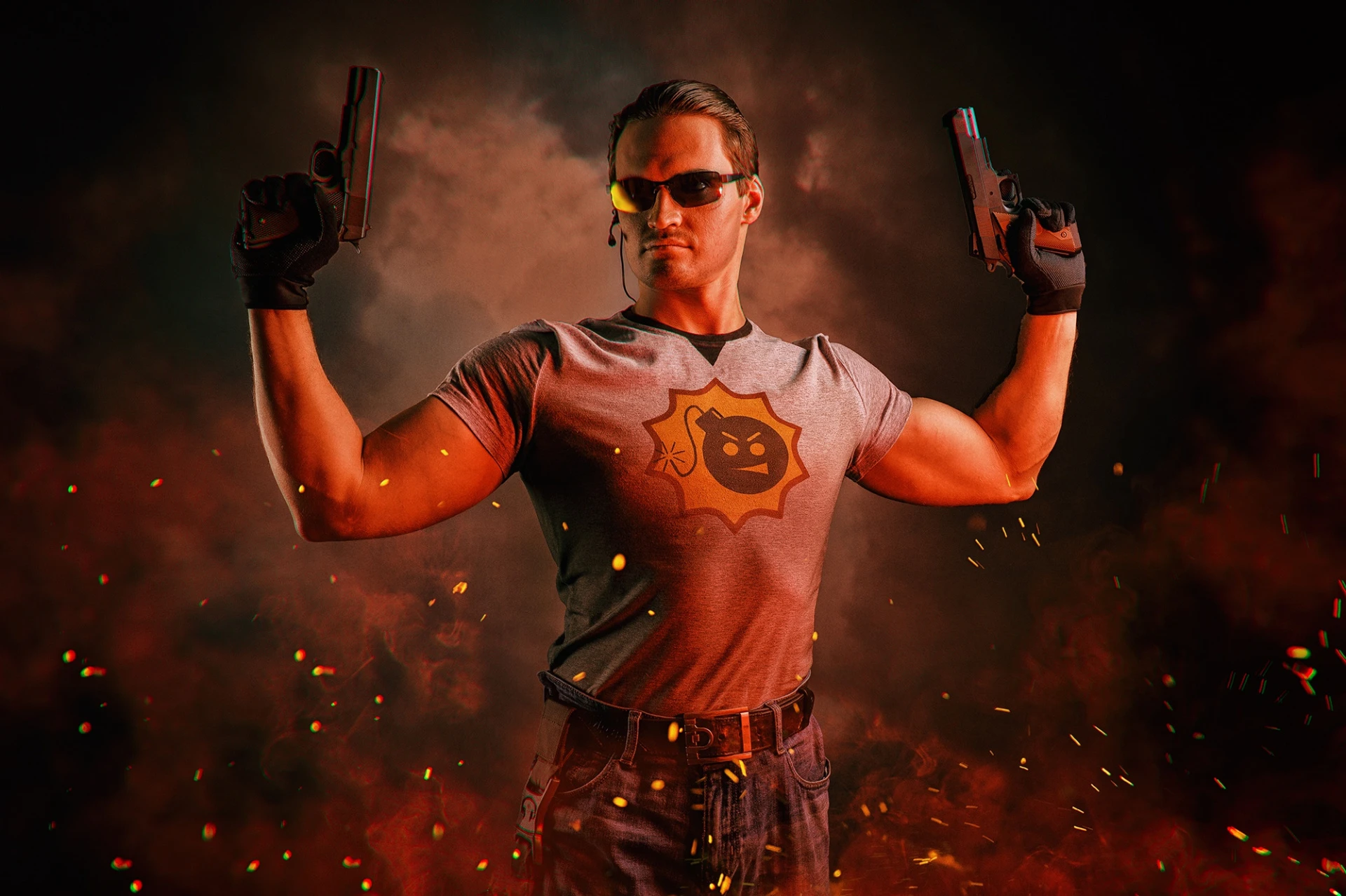 Косплей на Сэма из Serious Sam