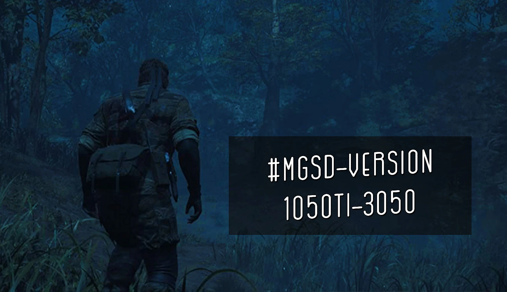 Metal Gear Solid Delta: Snake Eater "#MGSD-version - оптимизация для слабых систем"