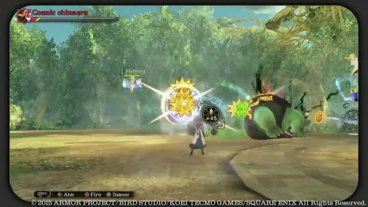 Dragon Quest Heroes - Демонстрация геймплея - Е3 2015