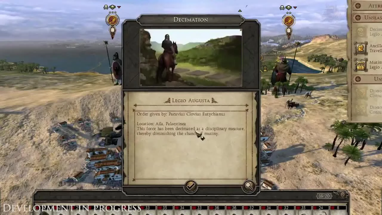 Total War:ATTILA Обзор Менеджмента Армий (RUS)