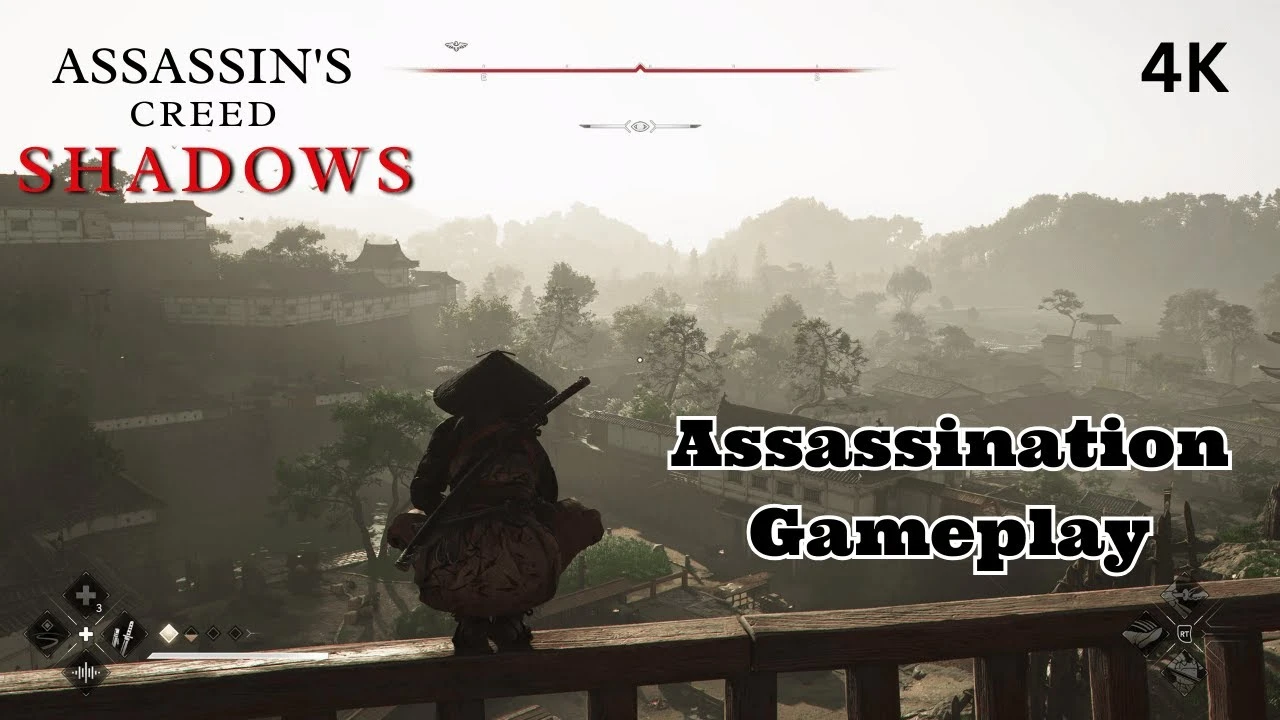 Зрелищные убийства в свежем геймплее Assassin's Creed Shadows
