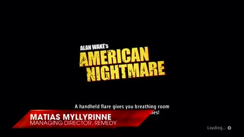 Alan Wake's American Nightmare "Первое геймплейное видео"