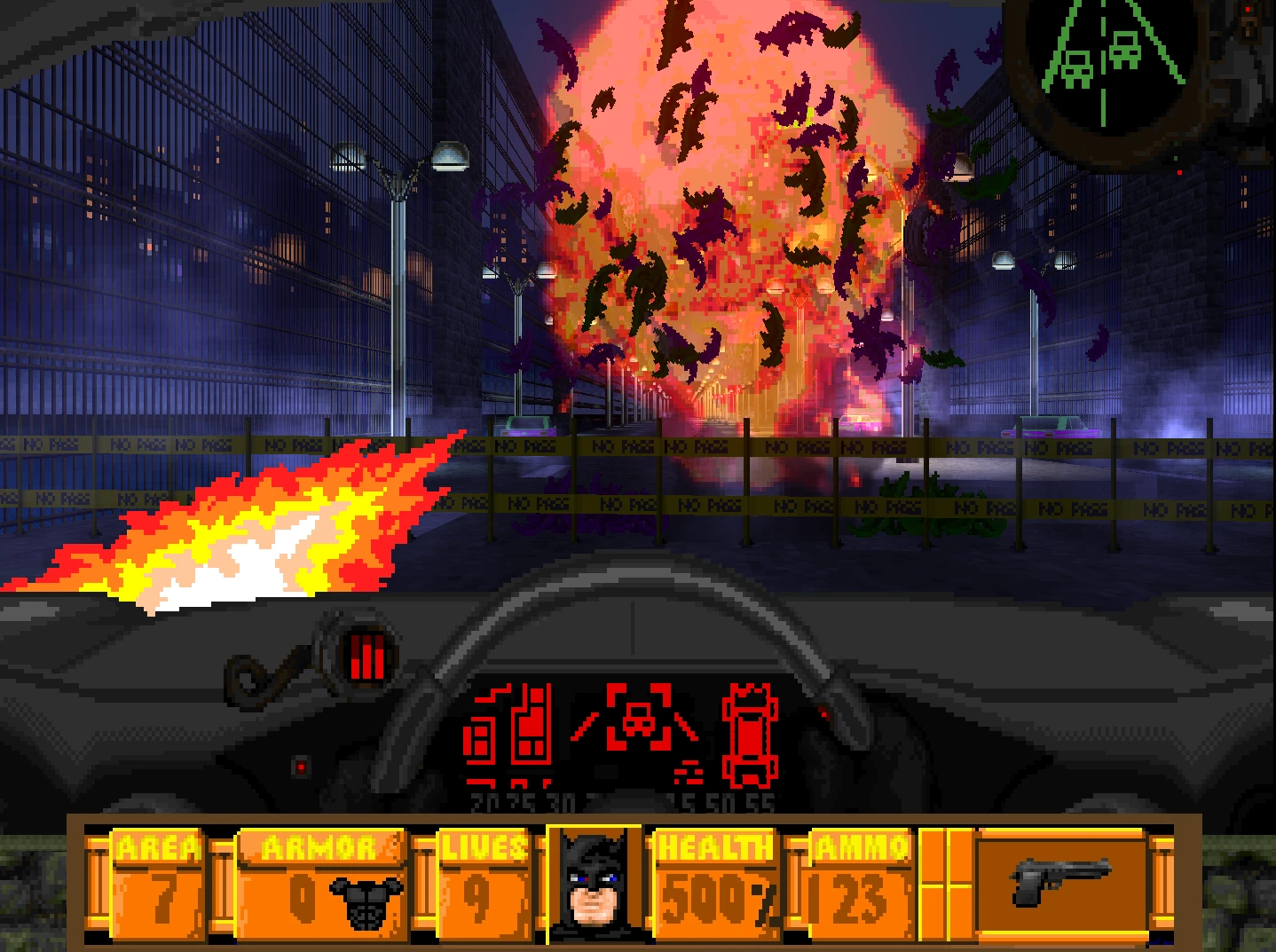 Doom 2 "Мод Batman - Rogue City"
