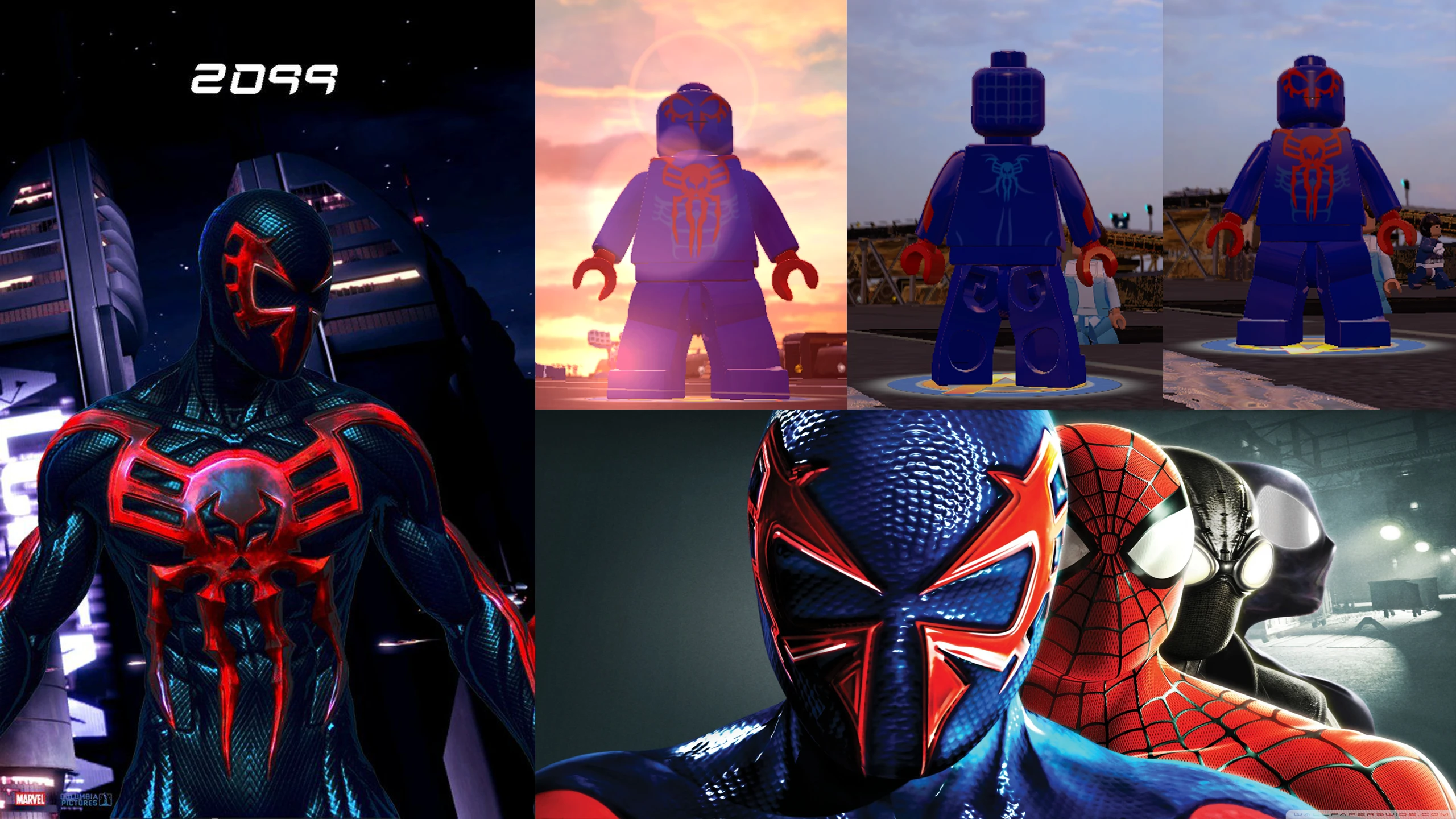 LEGO Marvel's Avengers "Spider-Man 2099 by Anflay"