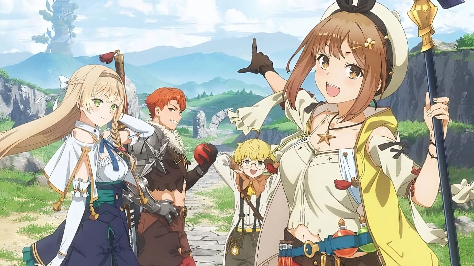 Аниме-сериал Atelier Ryza: Ever Darkness & the Secret Hideout выйдет в эфир 1 июня