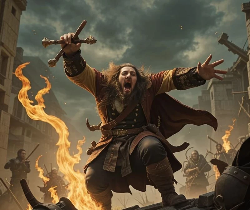 Baldur's Gate 3 "Матом на всех - Кантрип барда"