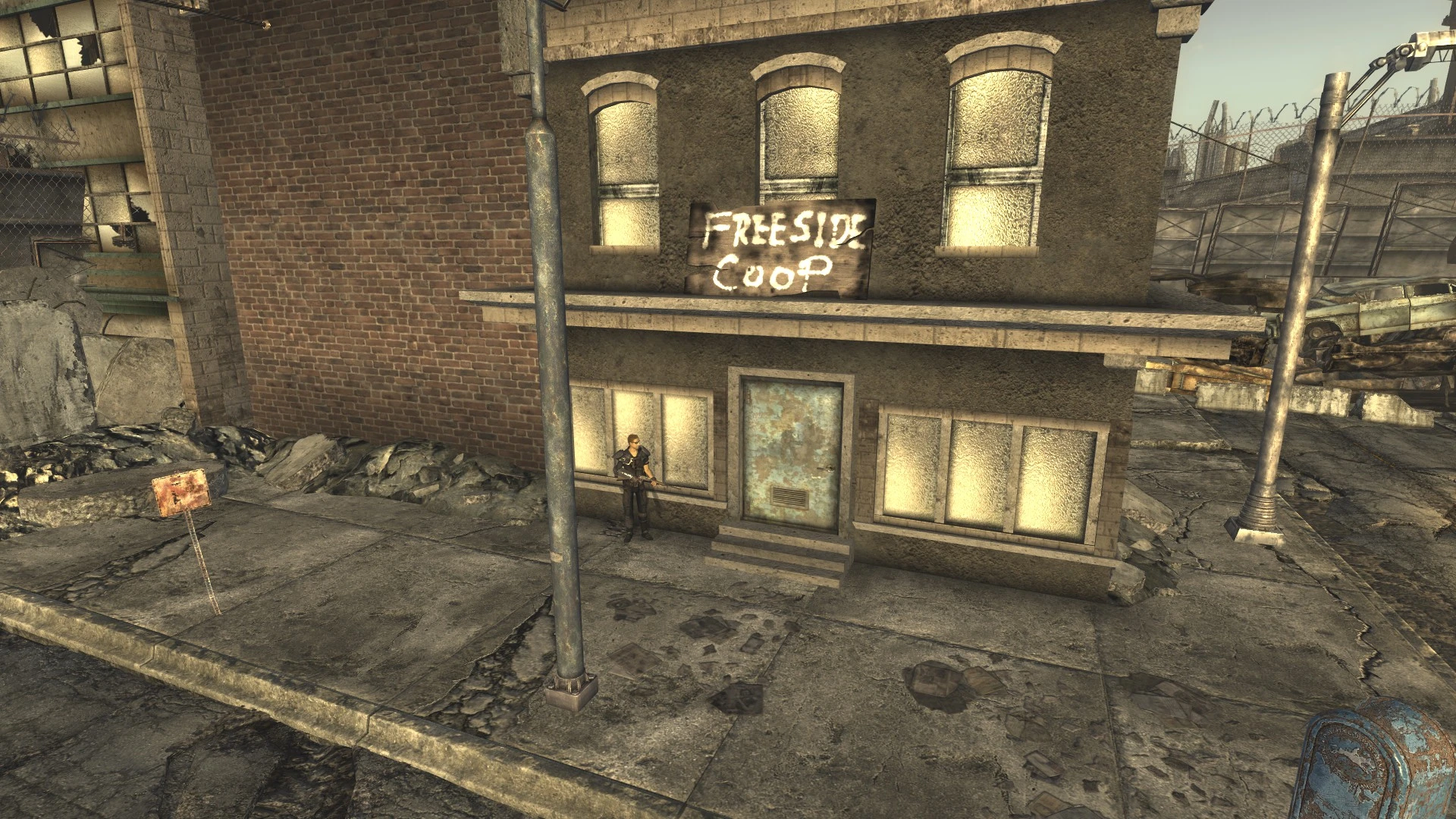 Fallout: New Vegas "Озвученный квест - Race To The Bottom"