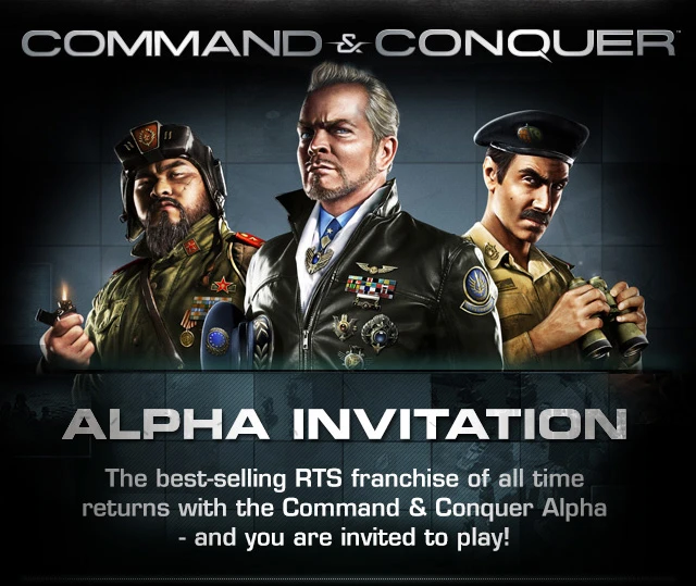 Началась рассылка ключей на Command & Conquer