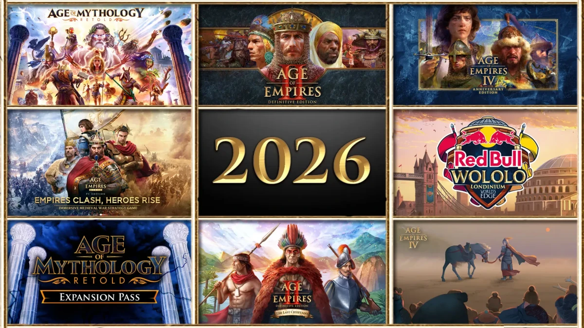 Эра богов и империй продолжается: Microsoft раскрыла амбициозные планы по Age of Empires и Age of Mythology на 2026 год