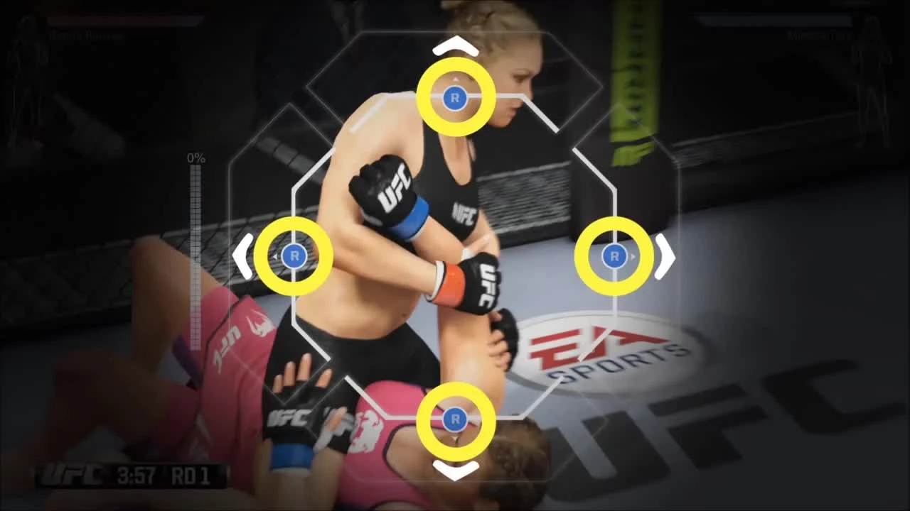 EA Sports UFC "Геймплей женщин-бойцов (PS4/Xbox One)"