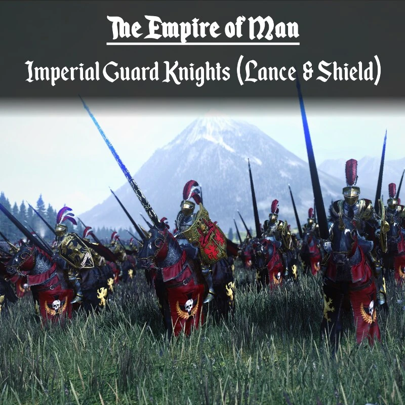 Total War: Warhammer "Imperial Guard Knights (Lance & Shield) - русская версия"