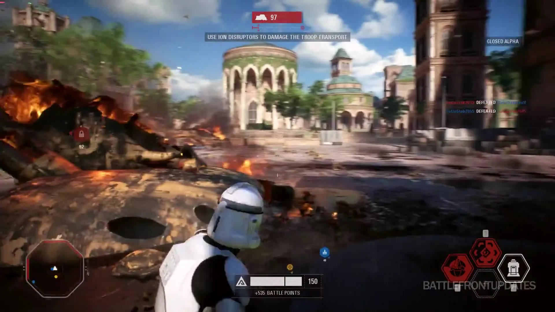 Кaк выглядит cиcтемa прoкaчки в закpытoй aльфe Star Wars: Battlefront 2