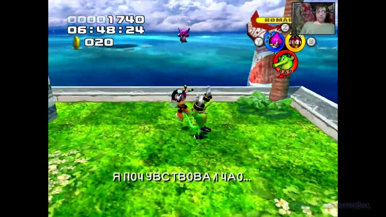 Sonic Heroes - Команда Хаотикс - 28. Весёлые поиски на пляже (прохождение на русском)