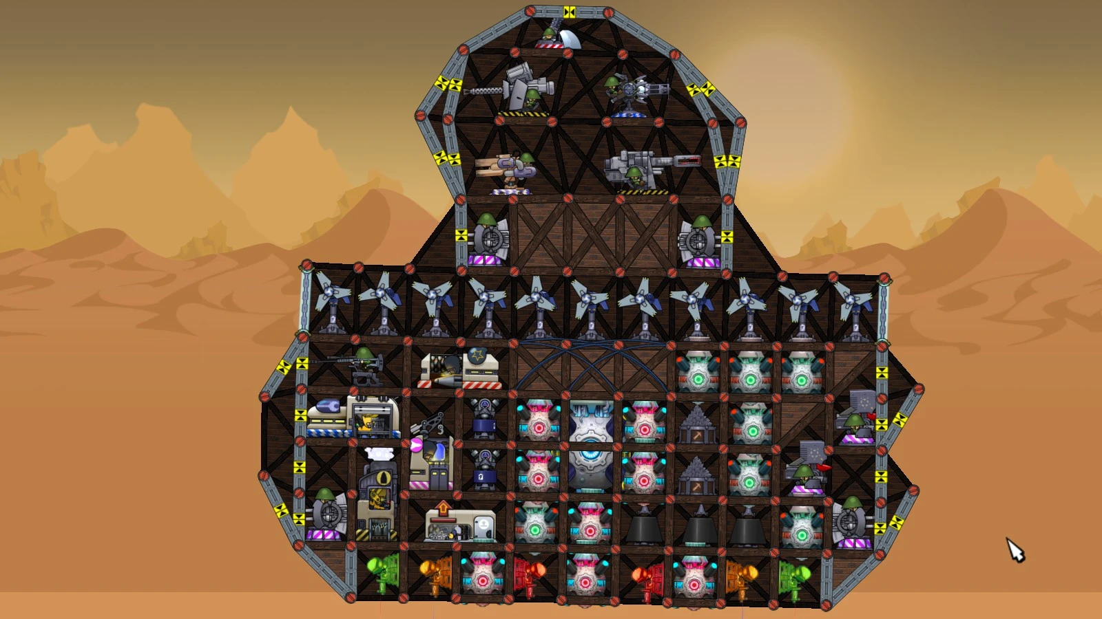 Forts "Летающие форты - Hover Forts: The Future Of War"