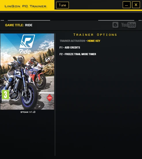 RIDE: Трейнер/Trainer (+2) [1.0] {LinGon}