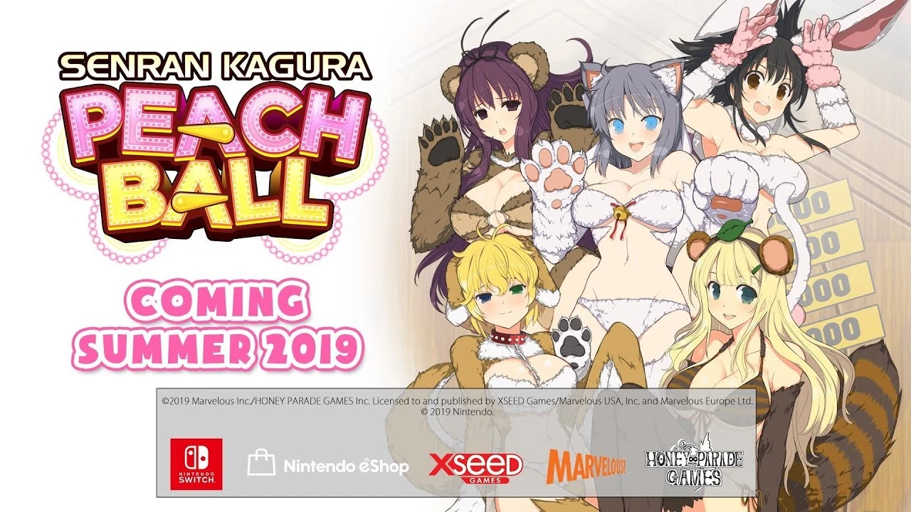 Новый трейлер Senran Kagura: Peach Ball