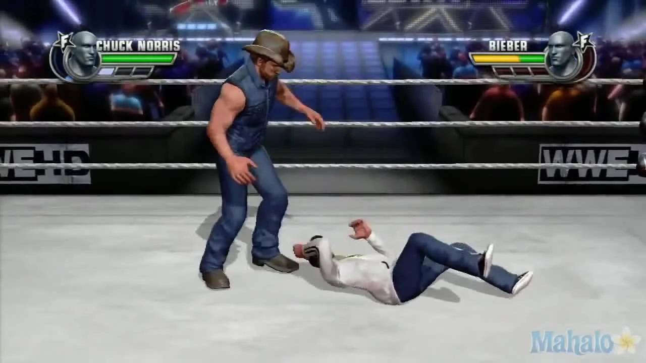 WWE 2K15 "Чак Норрис vs Джастина Бибера"