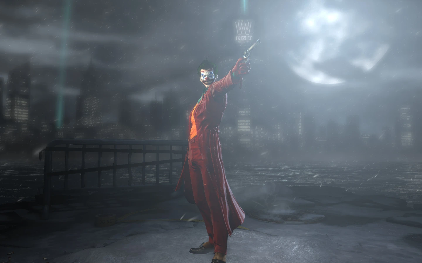 Batman: Arkham Origins "joker from movie 2019 damaged version"