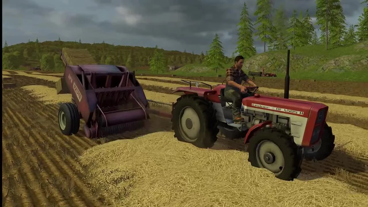 Farming Simulator 15 "Трейлер Free Farming Classics DLC"