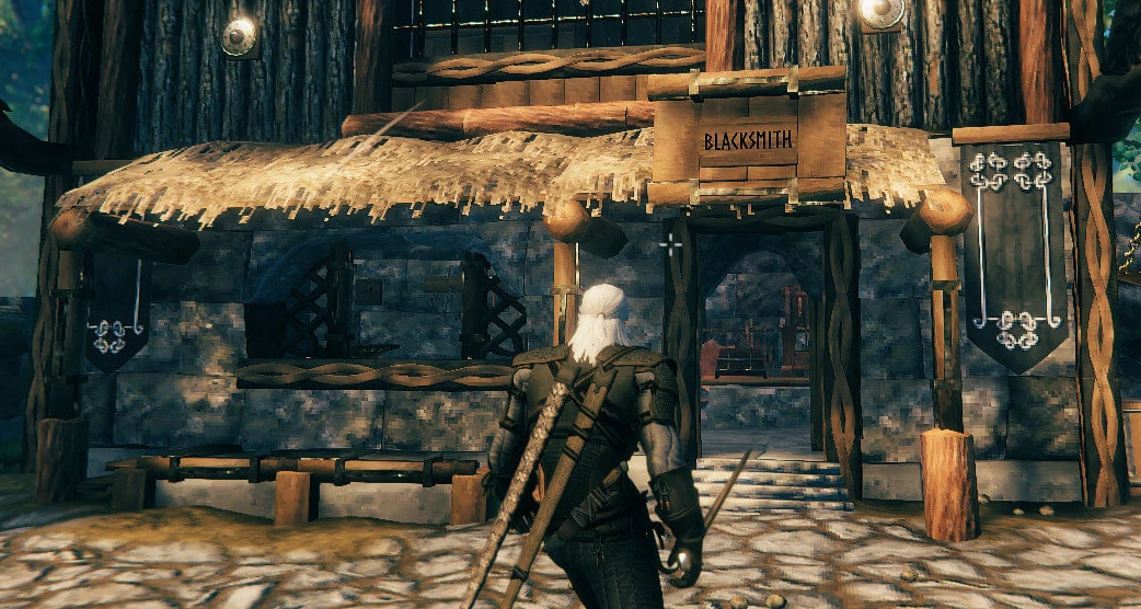 Valheim "Персонажи из Ведьмака"