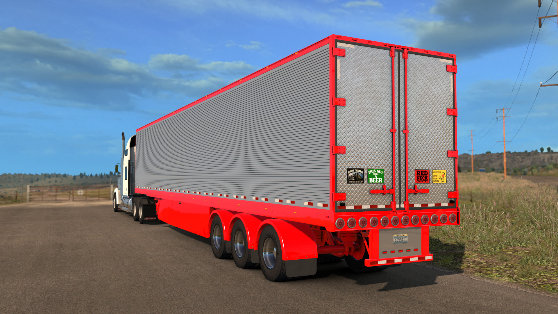 American Truck Simulator "Custom 53' trailer"