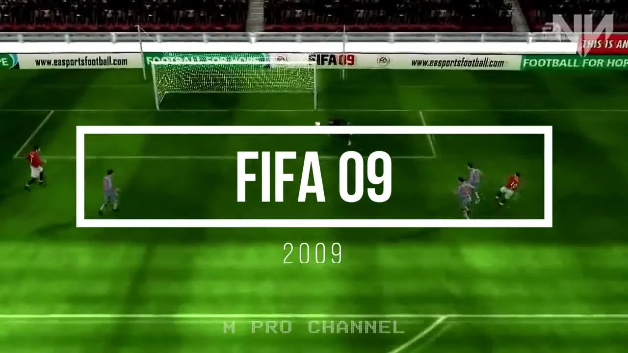 История серии игр FIFA 1994 - 2018