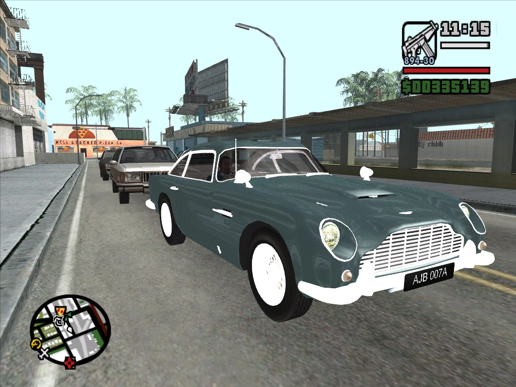 Grand Theft Auto: San Andreas "Aston Martin DB5"
