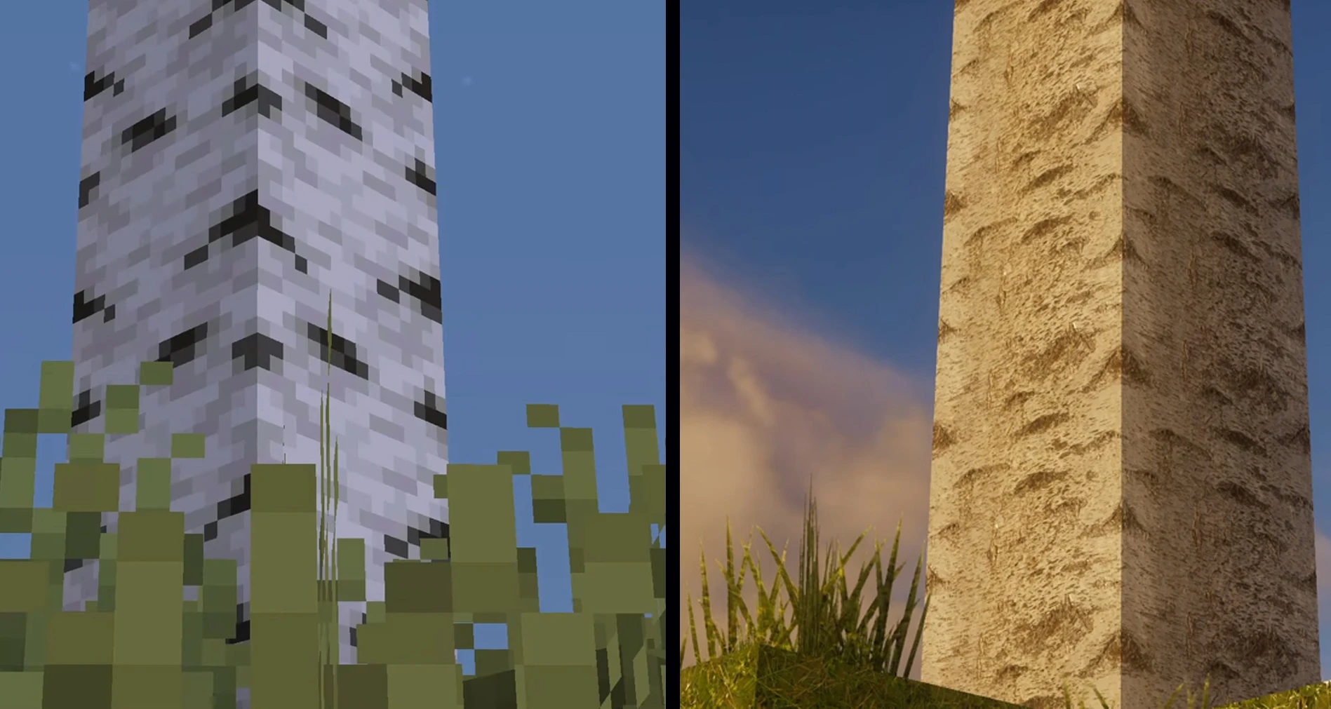 "Безумный реализм" - новый мод на Minecraft делает текстуры более "живыми"