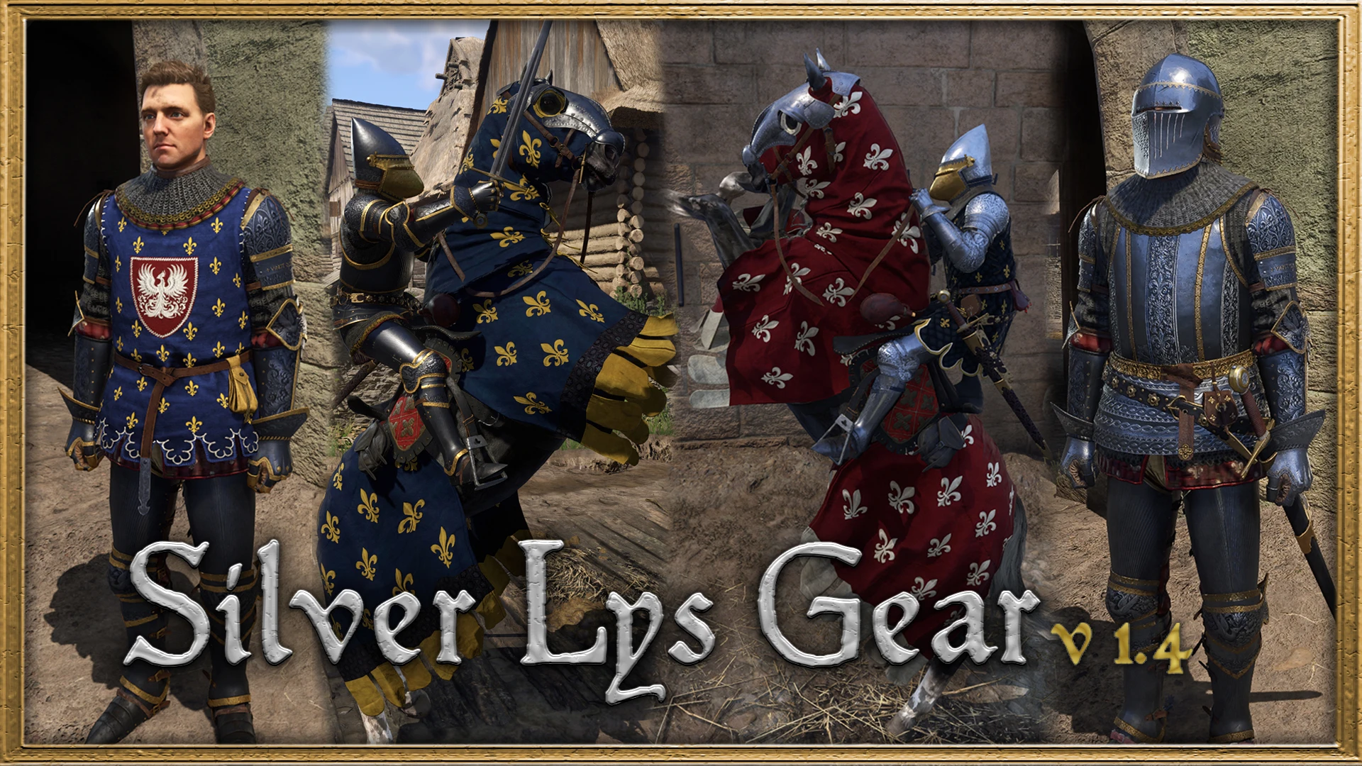 Kingdom Come: Deliverance 2 "Серебряная Лилия (Силвер Лис) - комплект брони"