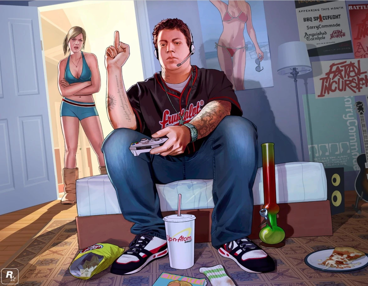 Фанаты уверены, что обновление GTA Online скрывает намёк на появление Джимми Де Санты в GTA 6