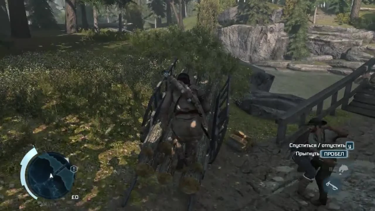 Assassin's Creed 3 - самая безопасная драка [Баг в игре]