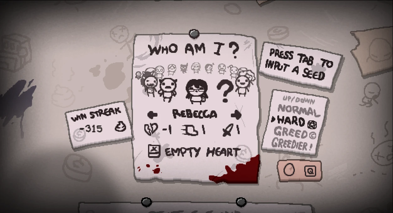 Binding of Isaac "Ребекка / Rebecca"