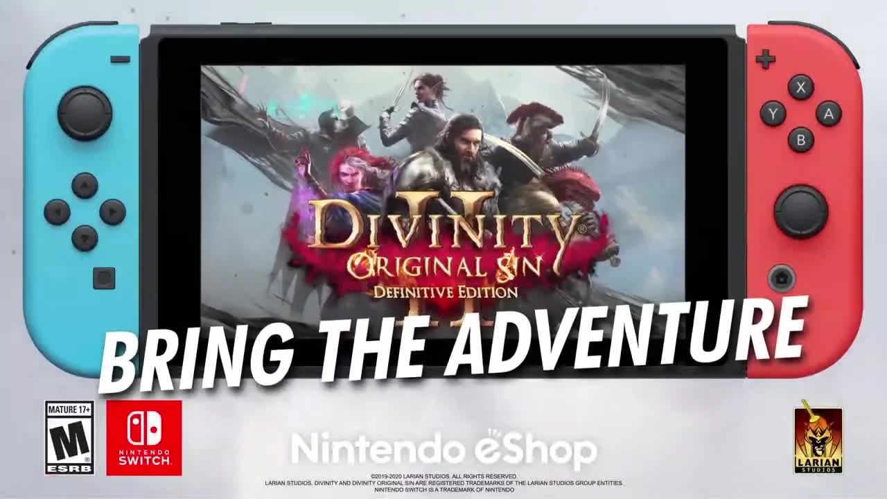 Divinity: Original Sin 2 Definitive Edition анонсирована для Nintendo Switch - релиз сейчас