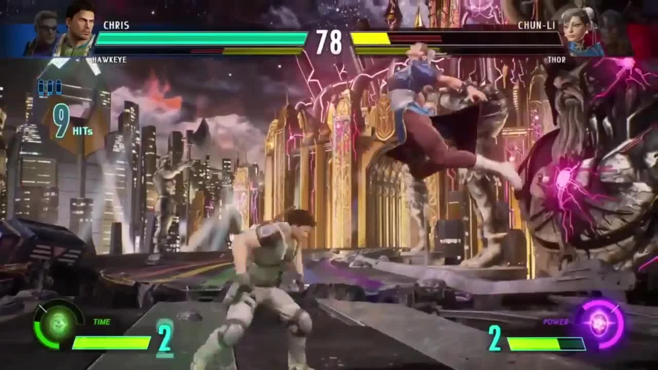 MARVEL VS CAPCOM INFINITE - новый геймплей