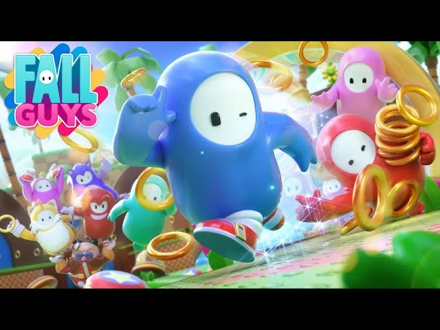 Новый трейлер Fall Guys посвятили предстоящему кроссоверу с Соником