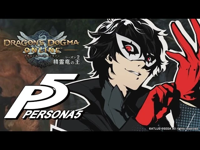 Кроссовер между Dragon's Dogma Online и Persona 5