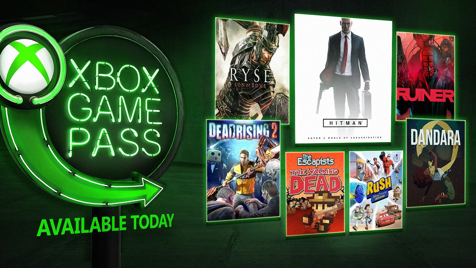 Hitman, Ryse: Son of Rome, Dead Rising 2 и другие - Microsoft анонсировала подборку игр для Xbox Game Pass на август