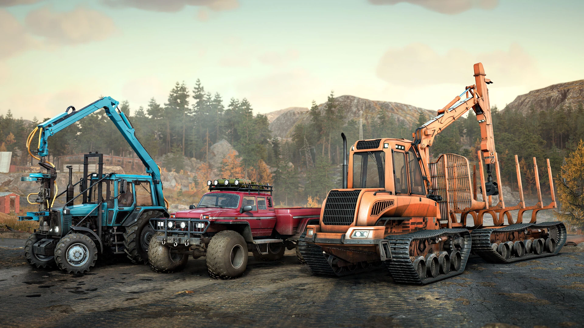 Для игры RoadCraft вышло дополнение Timberworks Pack