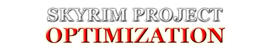 Skyrim "Проект по Оптимизации Скайрима 1.6"