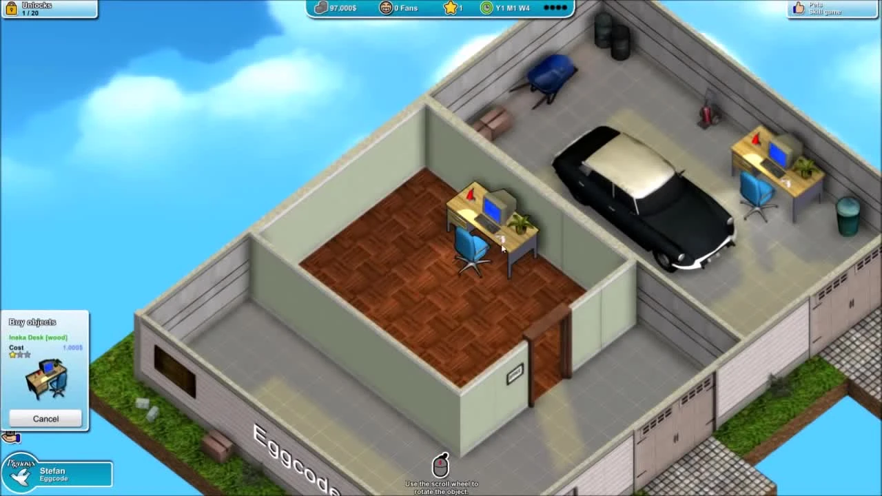 Mad Games Tycoon "Геймплей игры!"