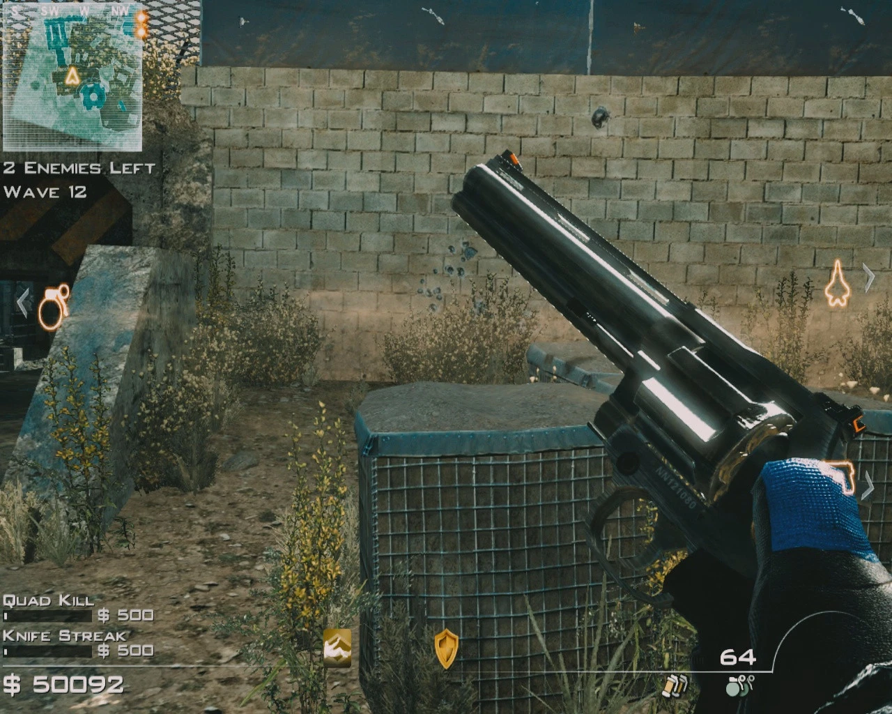 Call of Duty: Modern Warfare 3 "Colt Python Black with red sights"