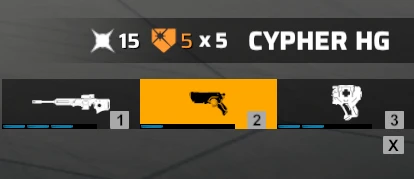 Phoenix Point "Улучшенный пистолет Cypher HG"