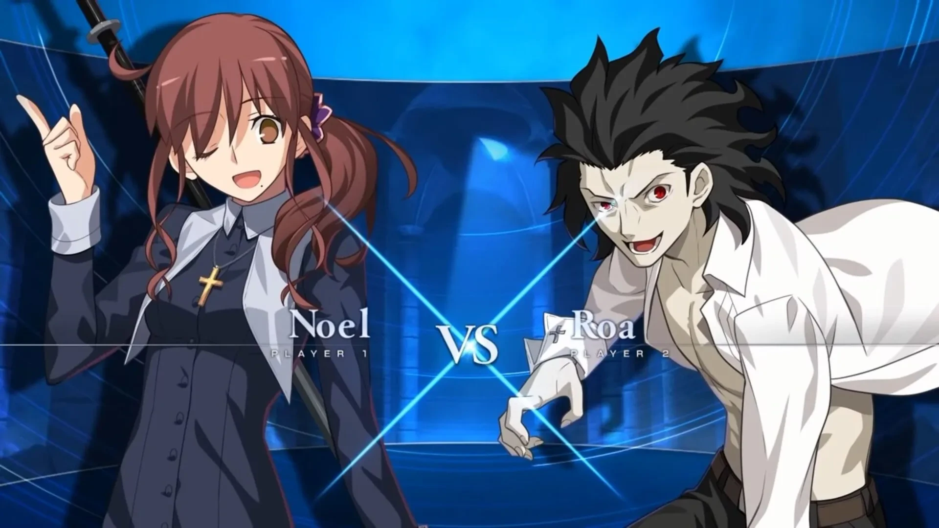 Монашка против вампира - новый геймплейный трейлер Melty Blood: Type Lumina