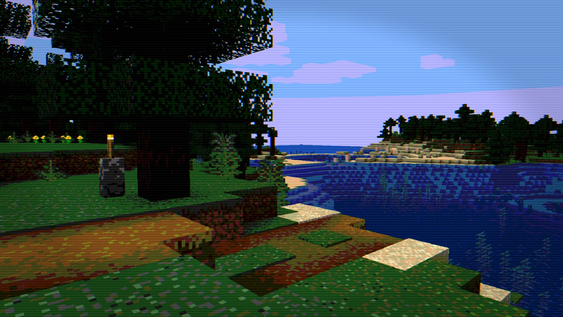 Minecraft "Шейдер DOShader"