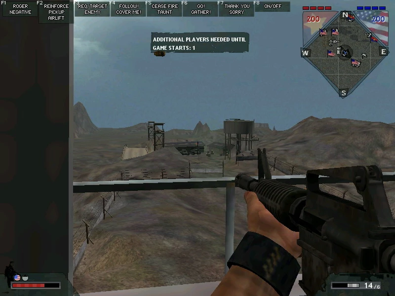 Battlefield Vietnam "Карта - Wasteland Exile"