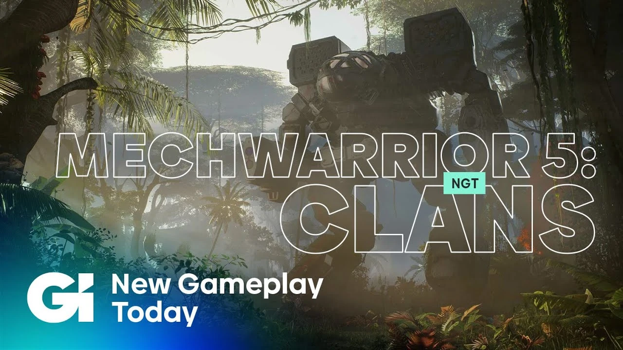 Портал Game Informer показал новый геймплей MechWarrior 5: Clans