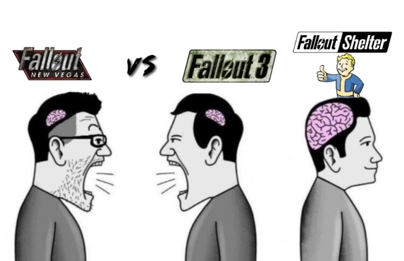Разница между фанатами серии Фаллаут
