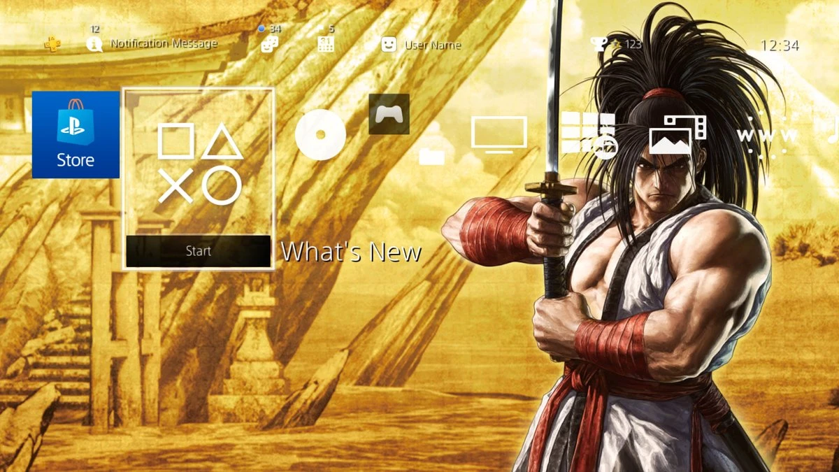 Бесплатная тема Samurai Shodown для PS4 в честь успешных продаж игры выйдет в июле