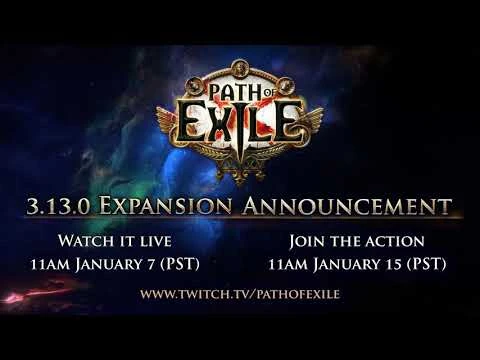 Разработчики Path of Exile представят прямую трансляцию обновления 3.13.0, которая состоится на этой неделе